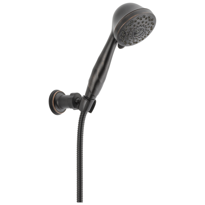 Delta Universal Showering Components 59716 Premium 7-Setting Adjustable Wall Mount Hand Shower