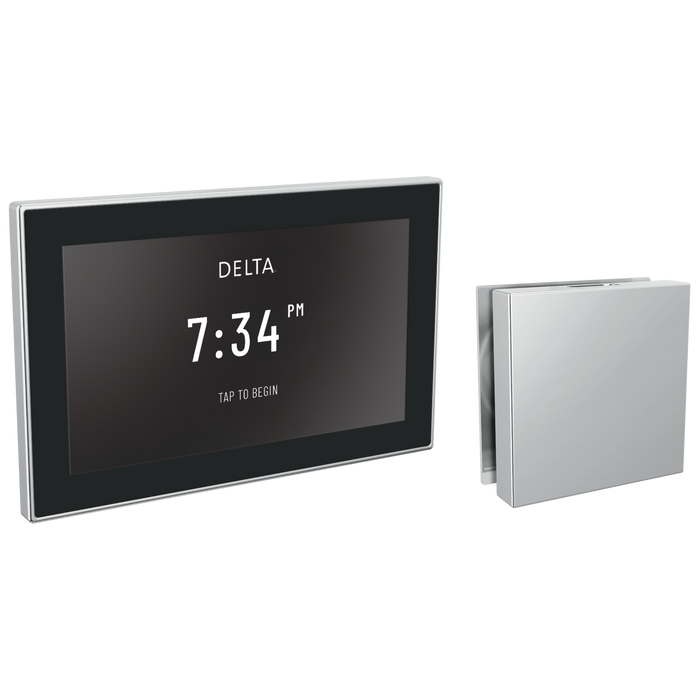 Delta Universal Showering Components 5CH Square Digital Steam Package