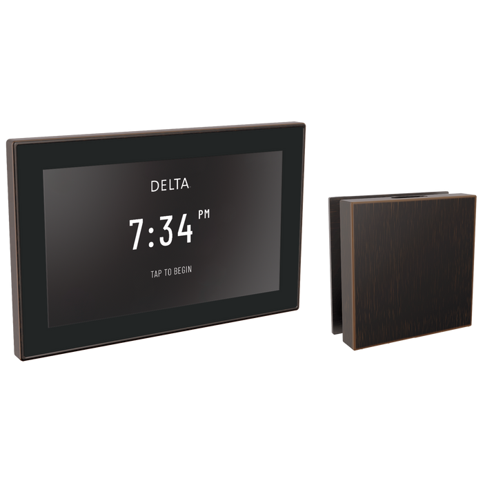 Delta Universal Showering Components 5CH Square Digital Steam Package