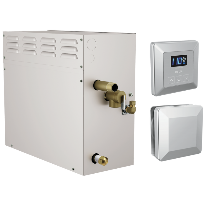 Delta Universal Showering Components 5P SimpleSteam Kit - 12kW