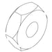 KOHLER Nut, 8-32Unc-2B