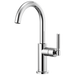 Brizo Litze 61043LF Bar Faucet with Arc Spout and Knurled Handle Kit