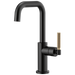 Brizo Litze 61053LF Bar Faucet with Square Spout and Knurled Handle Kit