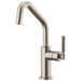 Brizo Litze 61063LF Bar Faucet with Angled Spout and Knurled Handle Kit