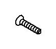 KOHLER Screw, 8-32 X .7/8, Countersunk