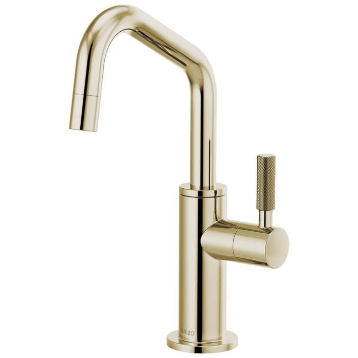 Brizo Litze 61363LF Beverage Faucet with Angled Spout and Knurled Handle