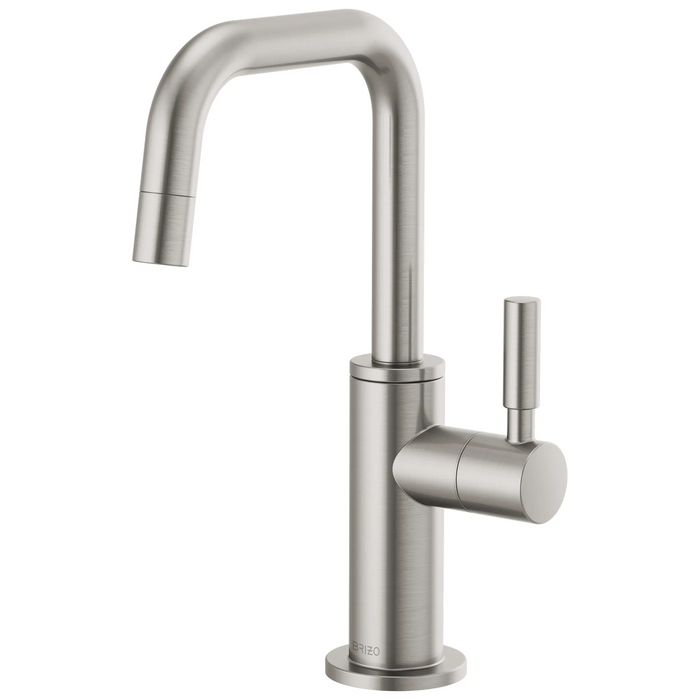 Beverage Faucet with Square Spout