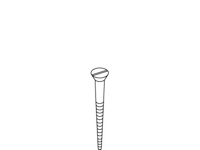 KOHLER Screw, Drywall 8 X 3