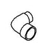 KOHLER Elbow, Street 1.5" X 90 Deg. Pvc