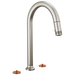 Brizo Kintsu 62506LF Widespread Pull-Down Faucet with Arc Spout - Less Handles