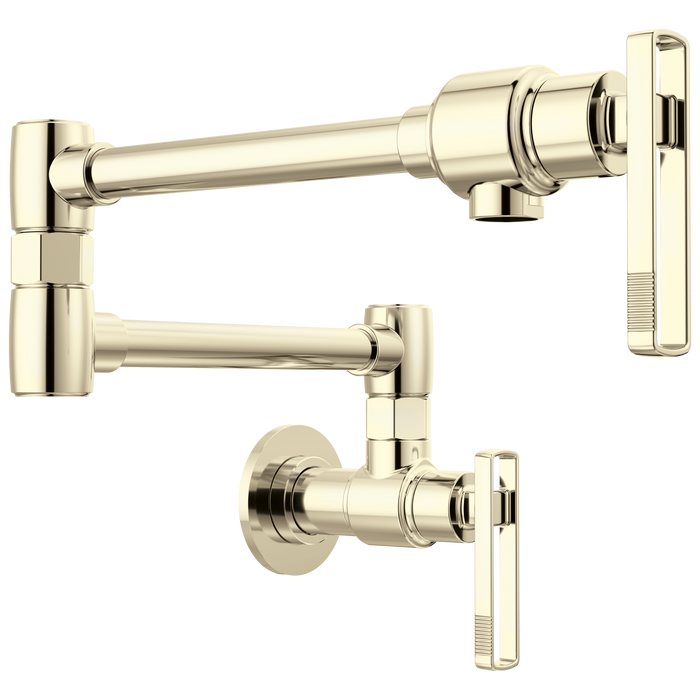 Brizo Kintsu 62807LF Wall Mount Pot Filler with Knob Handle