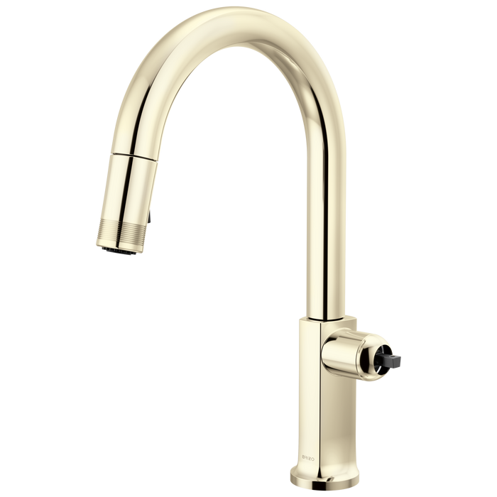 Brizo Kintsu 63006LF Pull-Down Faucet with Arc Spout - Less Handle