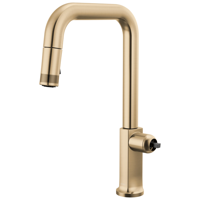Brizo Kintsu 63007LF Pull-Down Faucet with Square Spout - Less Handle