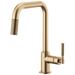 Brizo Litze 63053LF Pull-Down Faucet with Square Spout and Knurled Handle