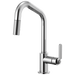 Brizo Litze 63064LF Pull-Down Faucet with Angled Spout and Industrial Handle