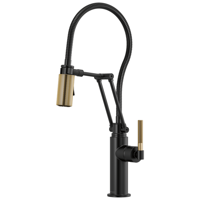Brizo Litze 63143LF Articulating Faucet With Finished Hose