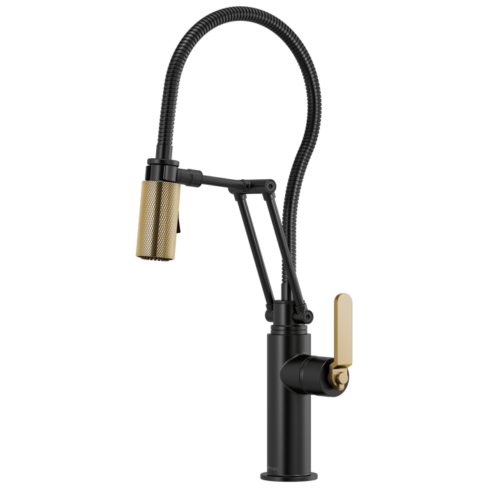 Brizo Litze 63143LF Articulating Faucet With Finished Hose