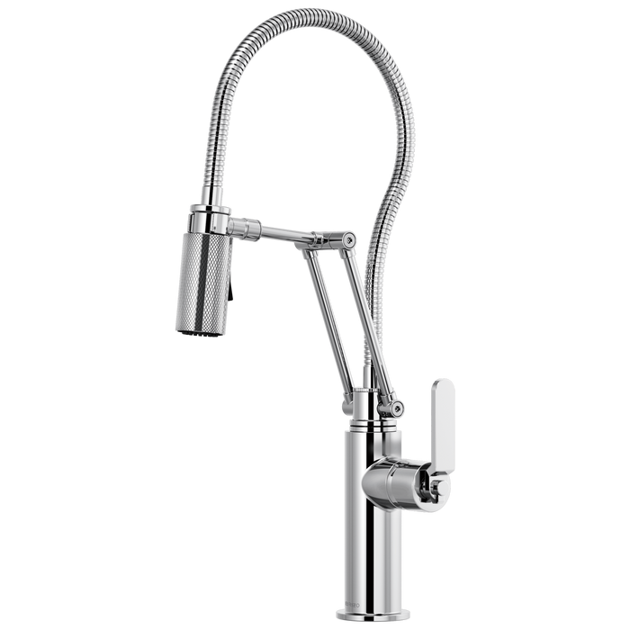 Brizo Litze 63144LF Articulating Faucet With Finished Hose - Chrome