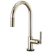 Brizo Litze 64043LF SmartTouch Pull-Down Kitchen Faucet with Arc Spout and Knurled Handle