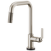 Brizo Litze 64054LF SmartTouch Pull-Down Kitchen Faucet with Square Spout and Industrial Handle