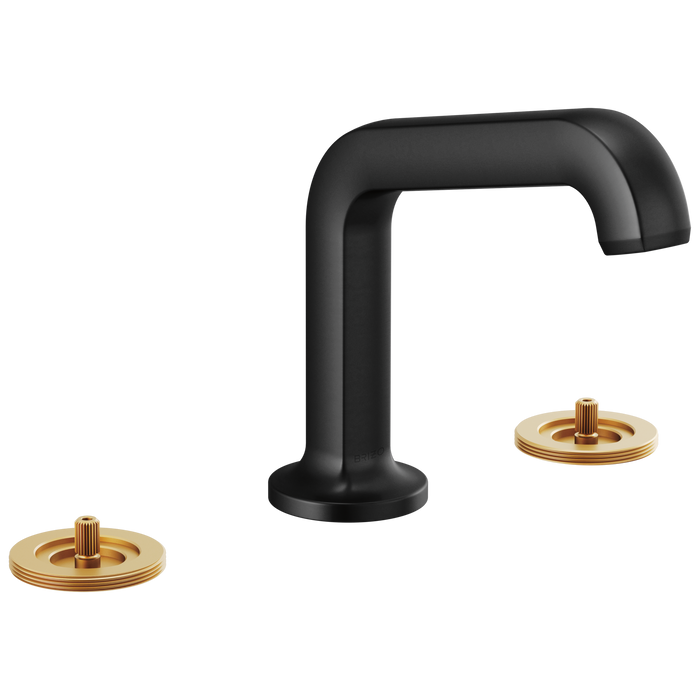 Brizo Kintsu 65307LF Widespread Lavatory Faucet with Angled Spout - Less Handles
