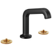 Brizo Kintsu 65307LF Widespread Lavatory Faucet with Angled Spout - Less Handles