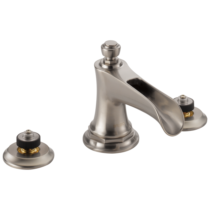 Brizo Rook 65361LF Widespread Lavatory Faucet with Channel Spout - Less Handles 1.2 GPM