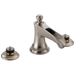 Brizo Rook 65361LF Widespread Lavatory Faucet with Channel Spout - Less Handles 1.2 GPM