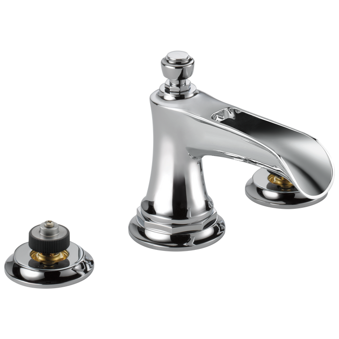 Brizo Rook 65361LF Widespread Lavatory Faucet with Channel Spout - Less Handles 1.2 GPM