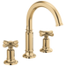 Brizo Invari 65376LF Widespread Lavatory Faucet with Arc Spout - Less Handles 1.2 GPM
