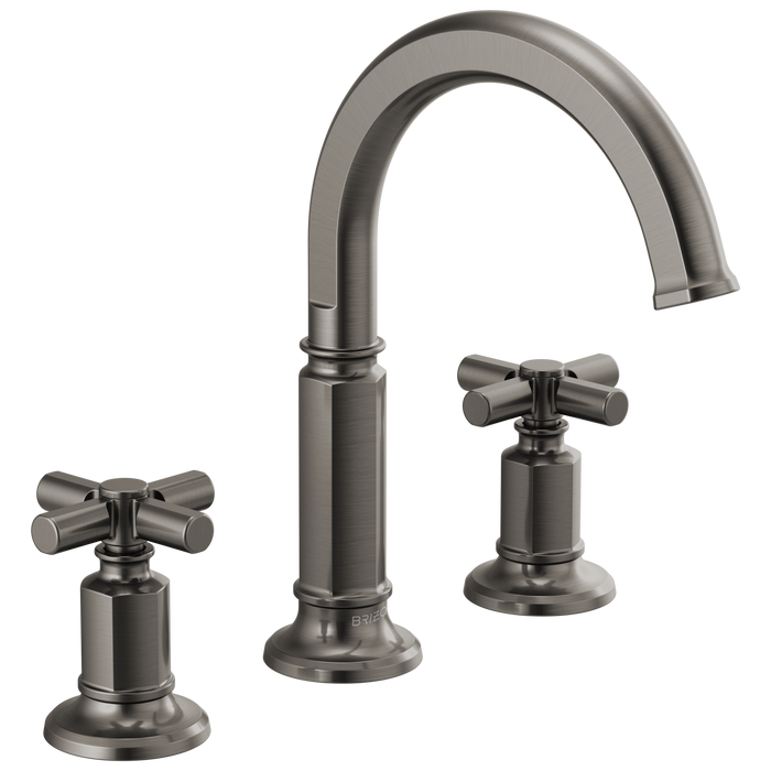Brizo Invari 65376LF Widespread Lavatory Faucet with Arc Spout - Less Handles 1.2 GPM