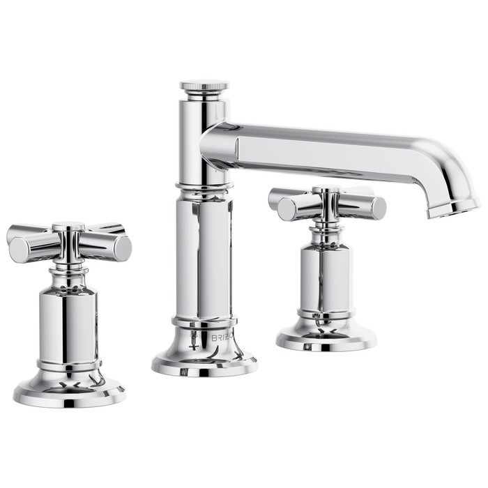 Brizo Invari 65377LF Widespread Lavatory Faucet with Column Spout - Less Handles 1.2 GPM