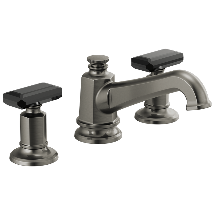 Brizo Invari 65378LF Widespread Lavatory Faucet with Angled Spout - Less Handles 1.2 GPM