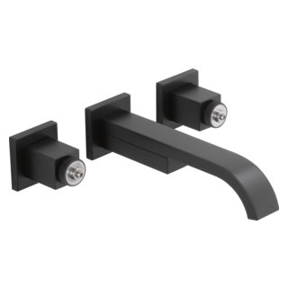 Brizo Siderna: Two-Handle Wall Mount Lavatory Faucet - Less Handles 1.5 GPM