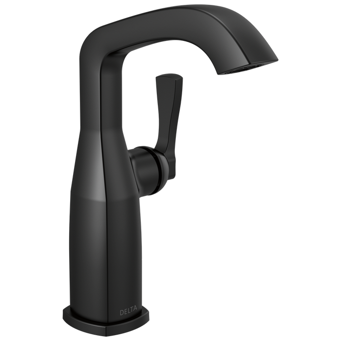 Delta Stryke 677 Single Handle Mid-Height Bathroom Faucet