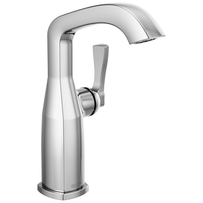 Delta Stryke 677 Single Handle Mid-Height Bathroom Faucet