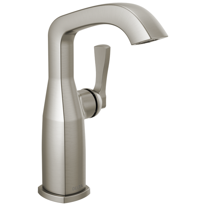 Delta Stryke 677 Single Handle Mid-Height Bathroom Faucet