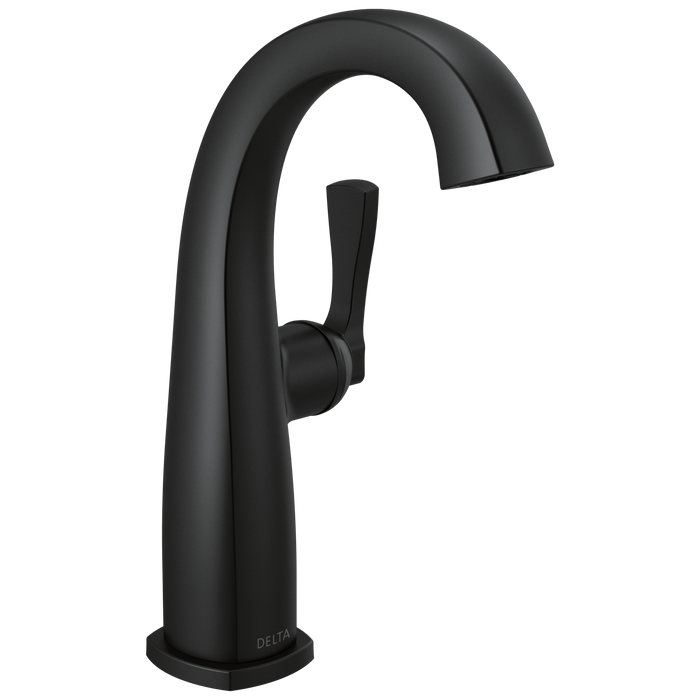 Delta Stryke 677 Single Handle Mid-Height Bathroom Faucet