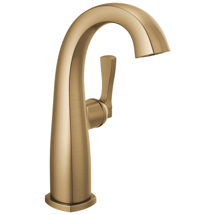 Delta Stryke 677 Single Handle Mid-Height Bathroom Faucet
