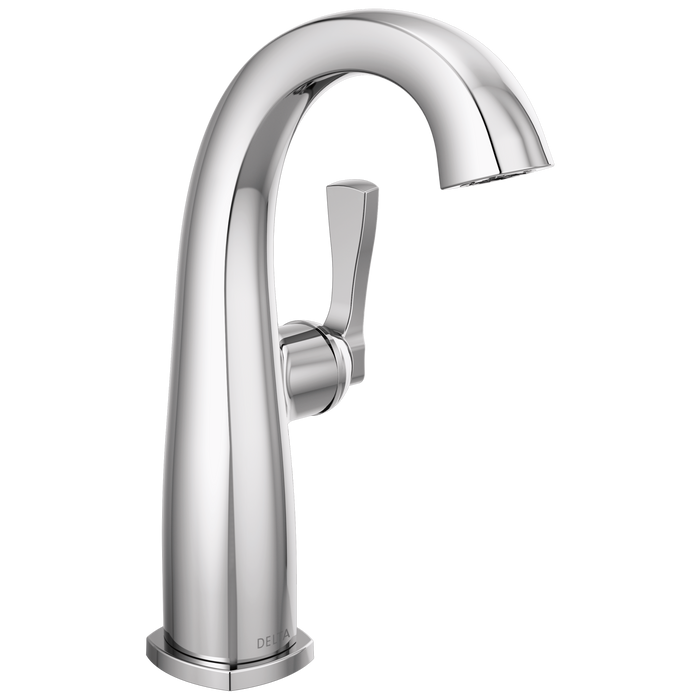 Delta Stryke 677 Single Handle Mid-Height Bathroom Faucet
