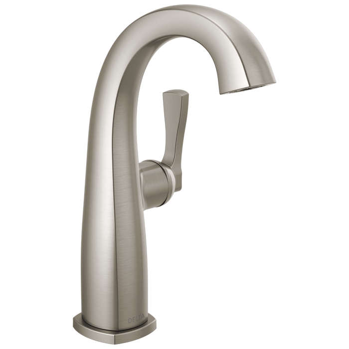 Delta Stryke 677 Single Handle Mid-Height Bathroom Faucet