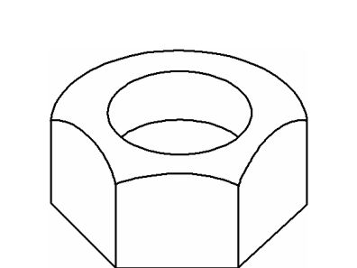 KOHLER Nut, .25-20Unc