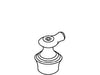 KOHLER Handle, Lever, Small