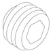 KOHLER Screw, 8-32 X .7/8, Countersunk