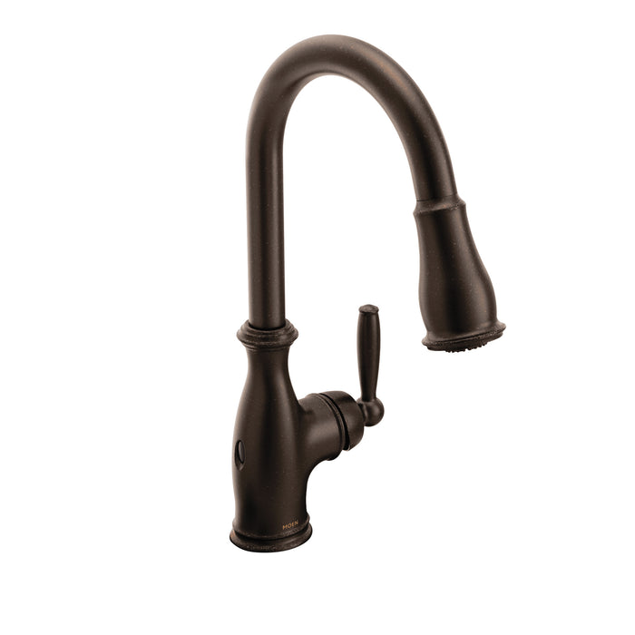 one-handle pulldown kitchen faucet