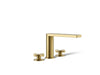 KOHLER Composed Deck-mount bath faucet with cross handles