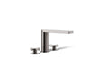 KOHLER Composed Deck-mount bath faucet with cross handles