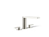 KOHLER Composed Deck-mount bath faucet with lever handles