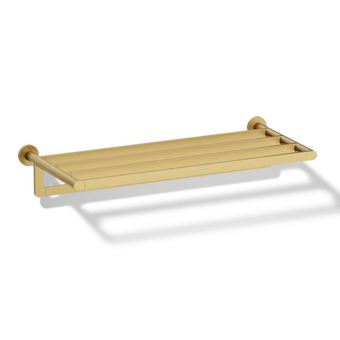 Vibrant Brushed Moderne Brass - 3/4 view of product