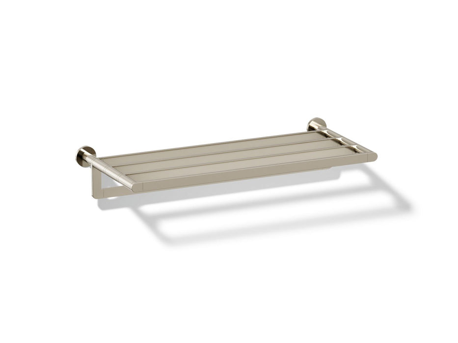 Vibrant Polished Nickel - 3/4 view of product